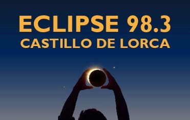 August 12 eclipse 98.3 at Lorca castle