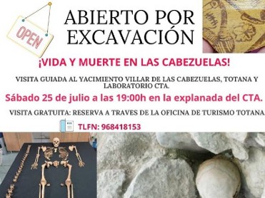 July 25 free guided tour of the fascinating site of las cabezuelas in Totana