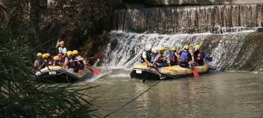 RAFTING ARROZALES DE CALASPARRA CON REPORTAJE FOTOGR�FICO