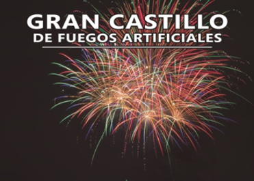 Gran castillo de fuegos artificiales 