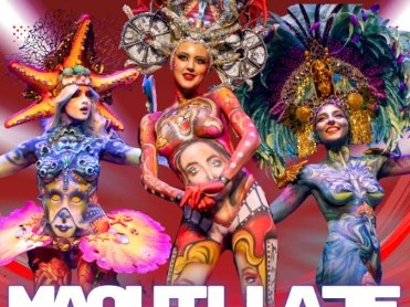 FEBRUARY 7 CARNIVAL BODY PAINTING CONTEST AT THE AGUILAS AUDITORIUM