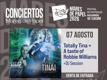 Totally Tina + A taste of Robbie Williams + DJ Session