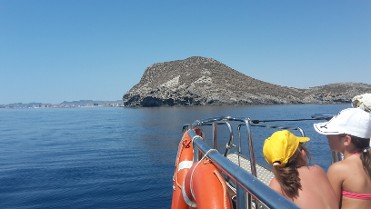 1. TWO SEAS GROSA ISLAND TOUR WITH STOP FOR SWIM (LA MANGA, PERDUCHILLO KM8) (3H)