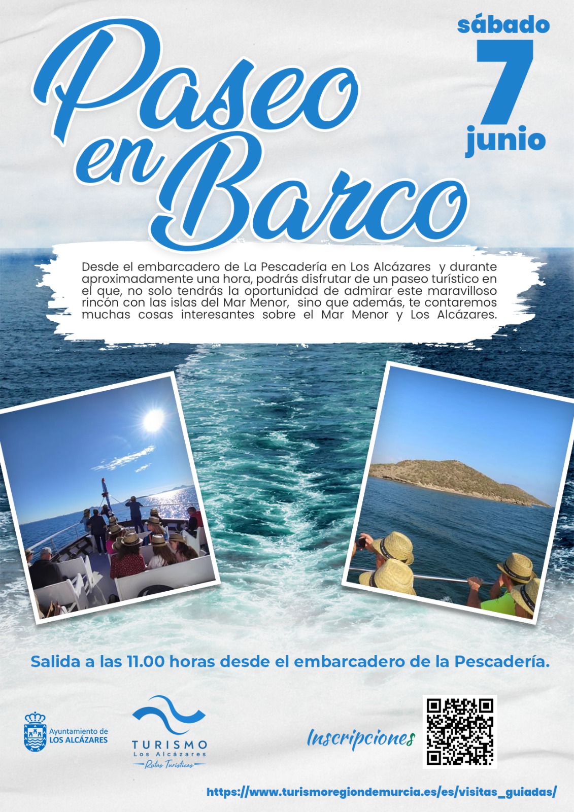 PASEO EN BARCO POR EL MAR MENOR 