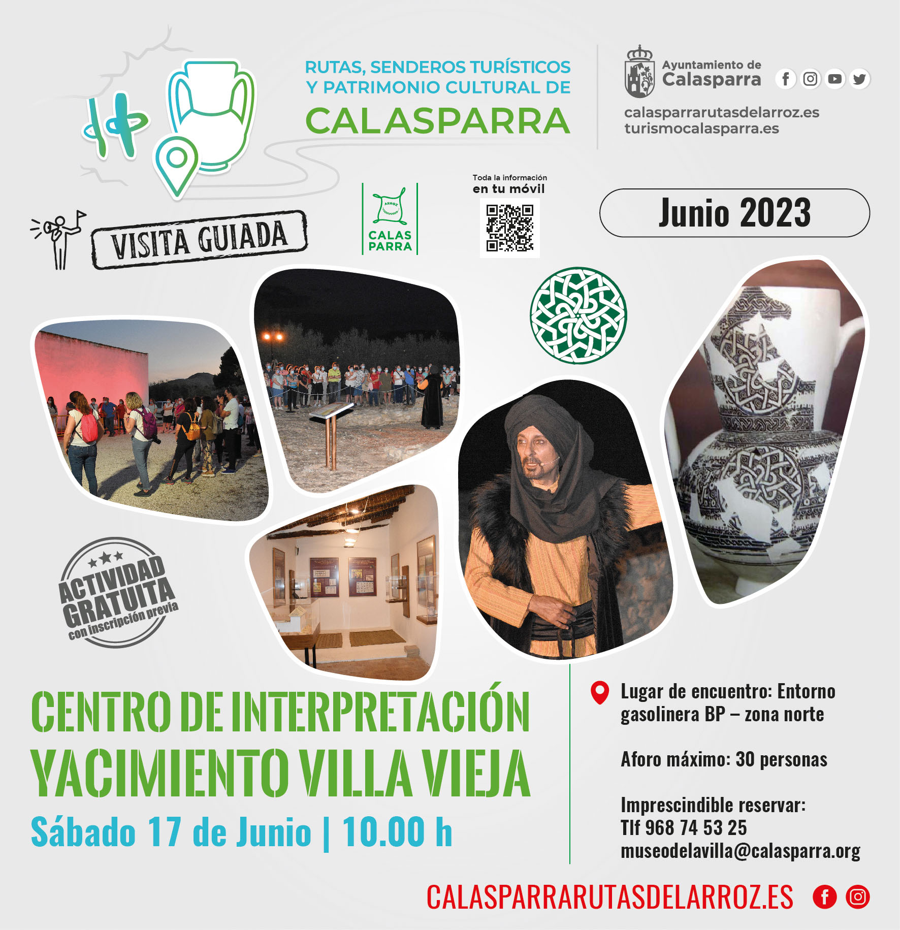 VISITA AL DESPOBLADO ISLMICO  VILLA - VIEJA 
