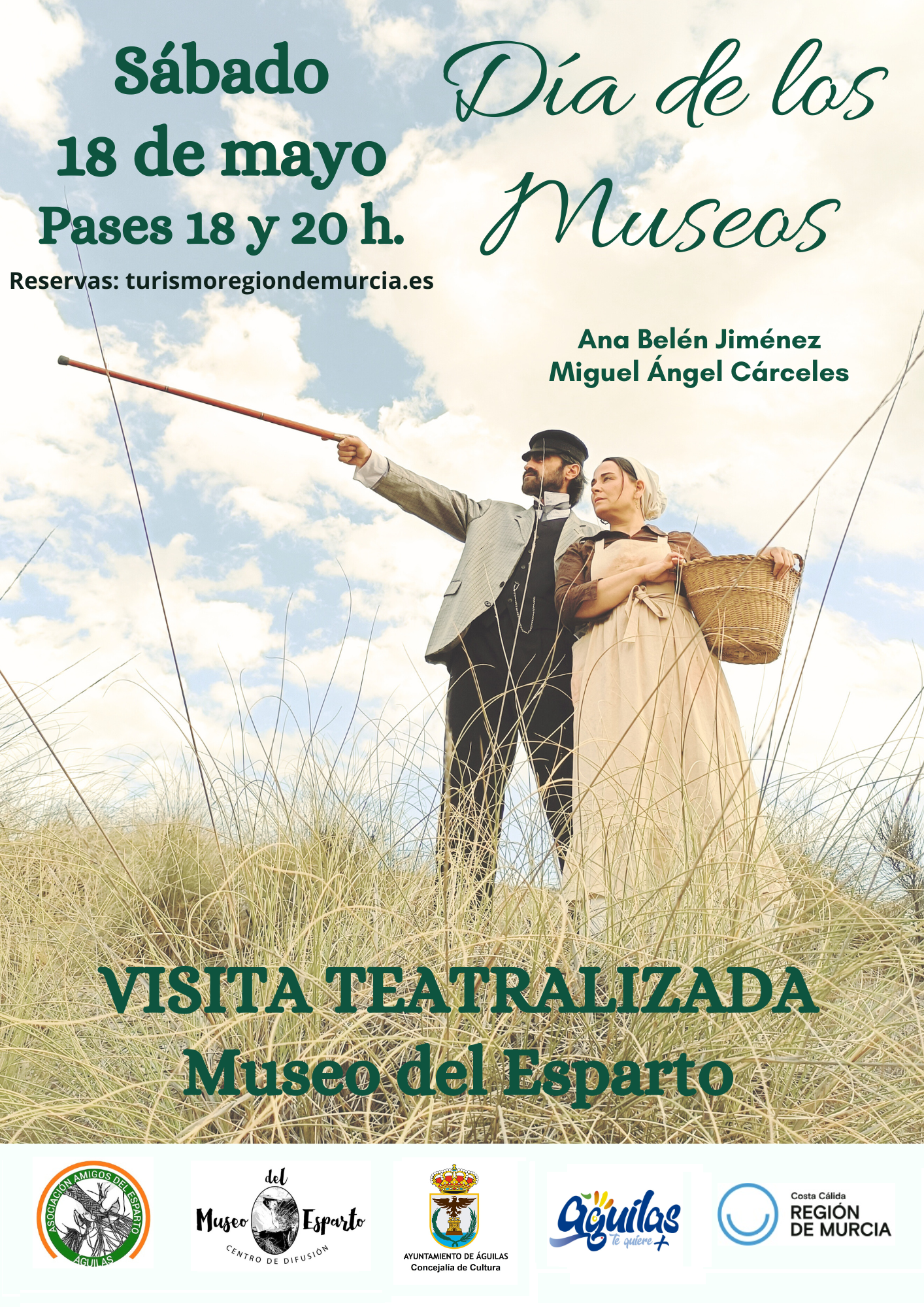 VISITA TEATRALIZADA MUSEO DEL ESPARTO-PRIMERA SESIN 18.00 HORAS.