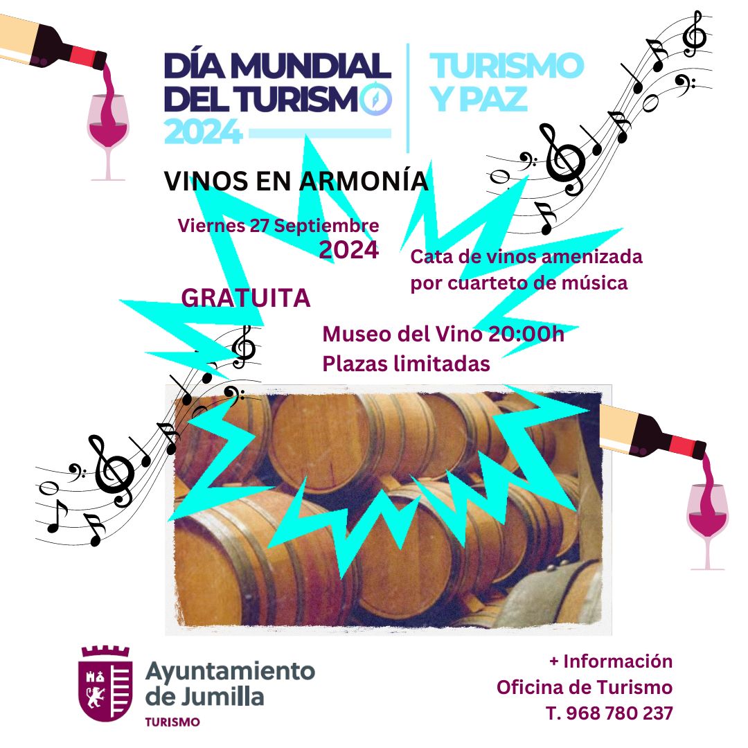 DA MUNDIAL DEL TURISMO VINOS EN ARMONA