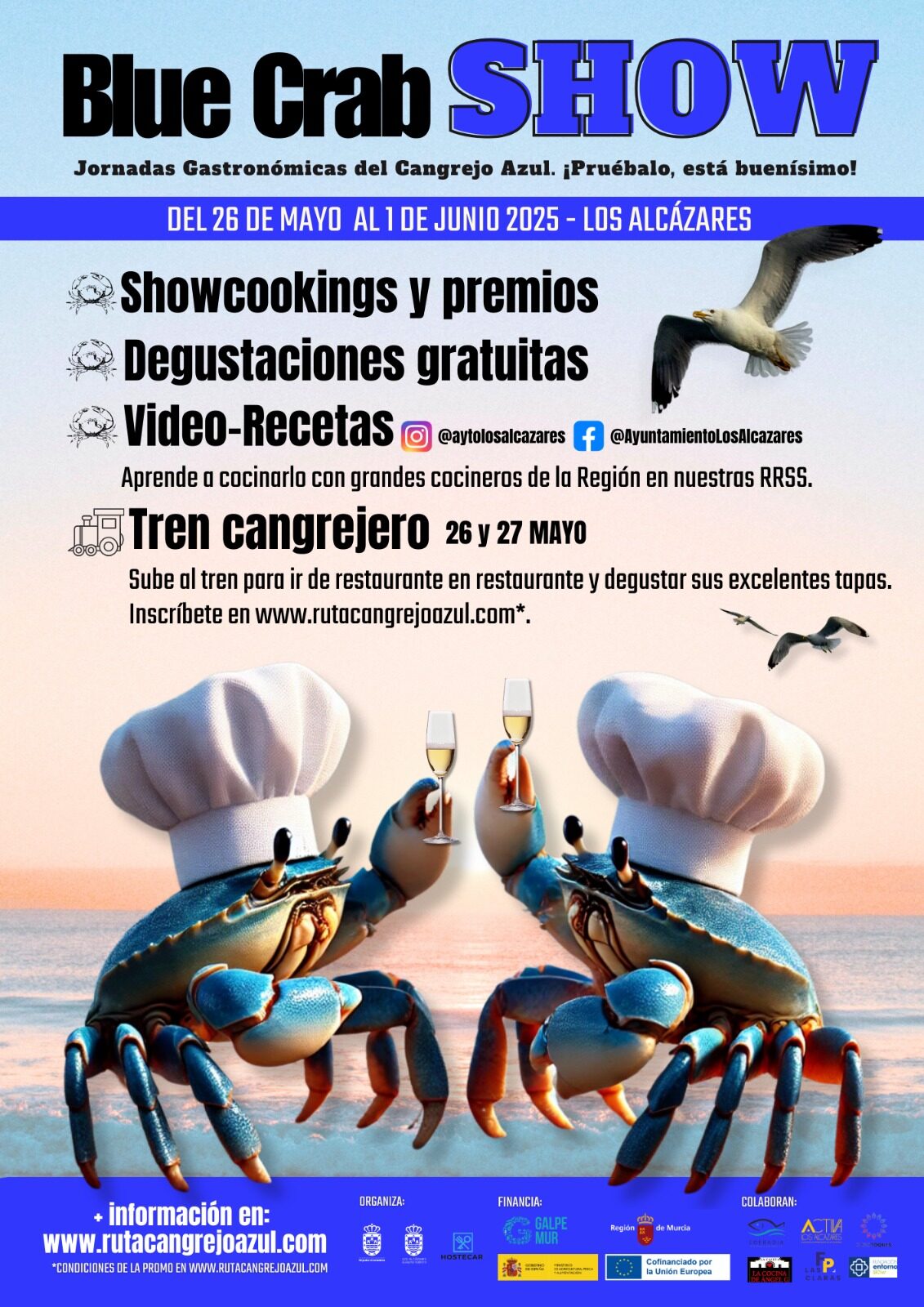 SHOWCOOKING CANGREJO AZUL.