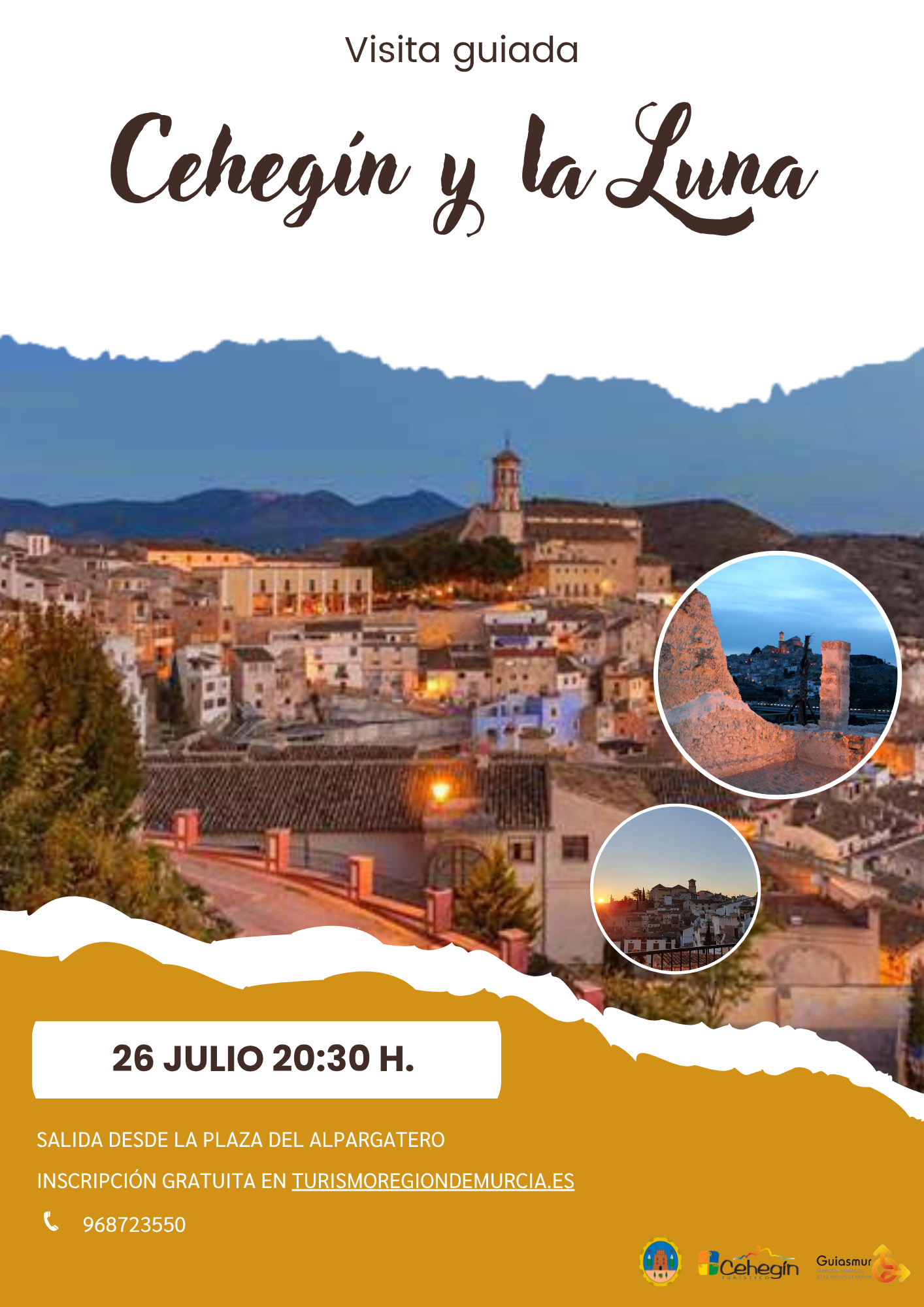 VISITA GUIADA GRATUITA: CEHEGIN Y LA LUNA